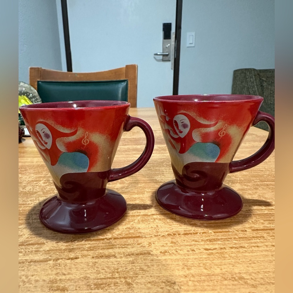 EXPRESSO MUGS BY LINDA FRICHTEL -1999